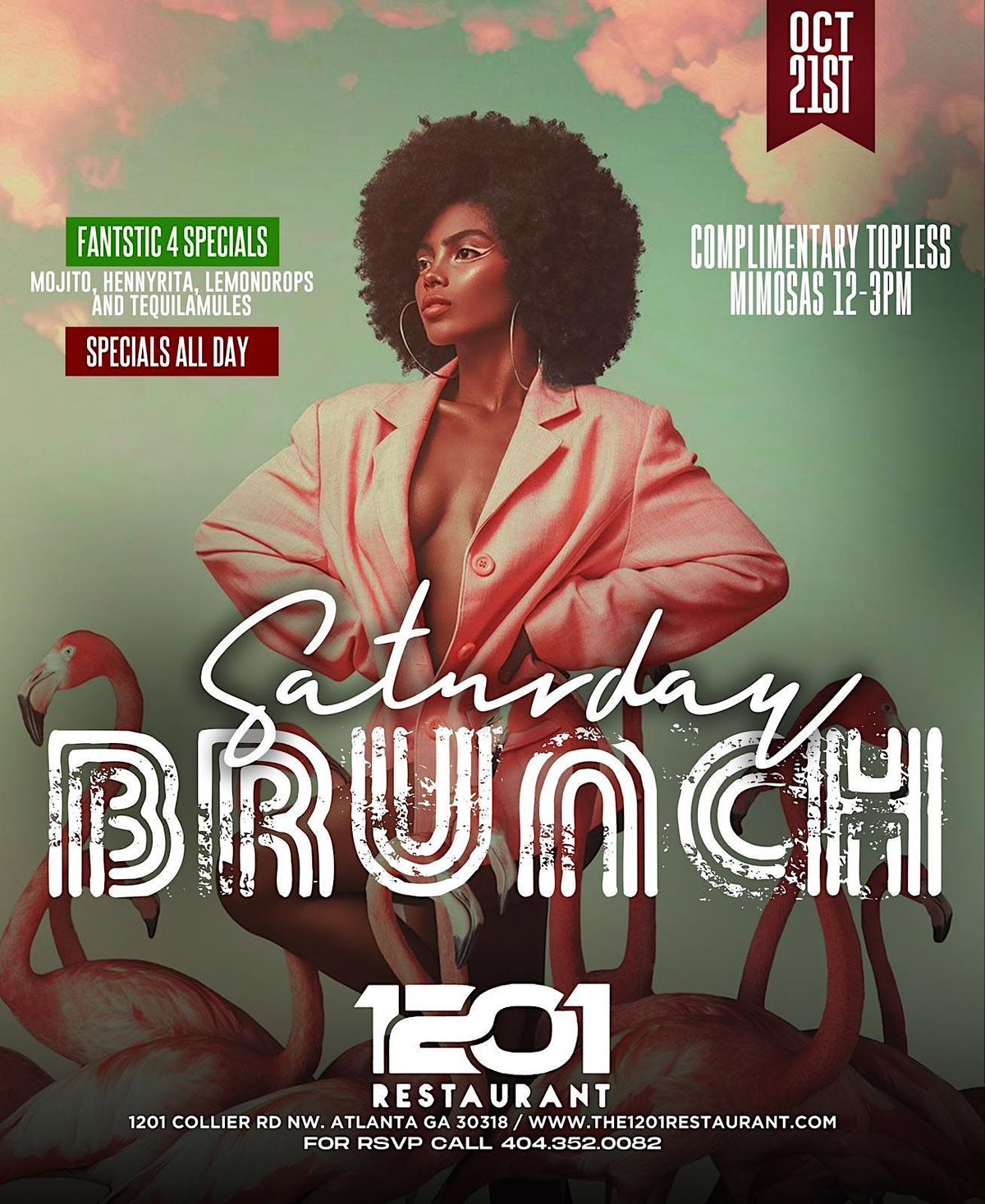 Press Play Brunch at 1201 Restaurant