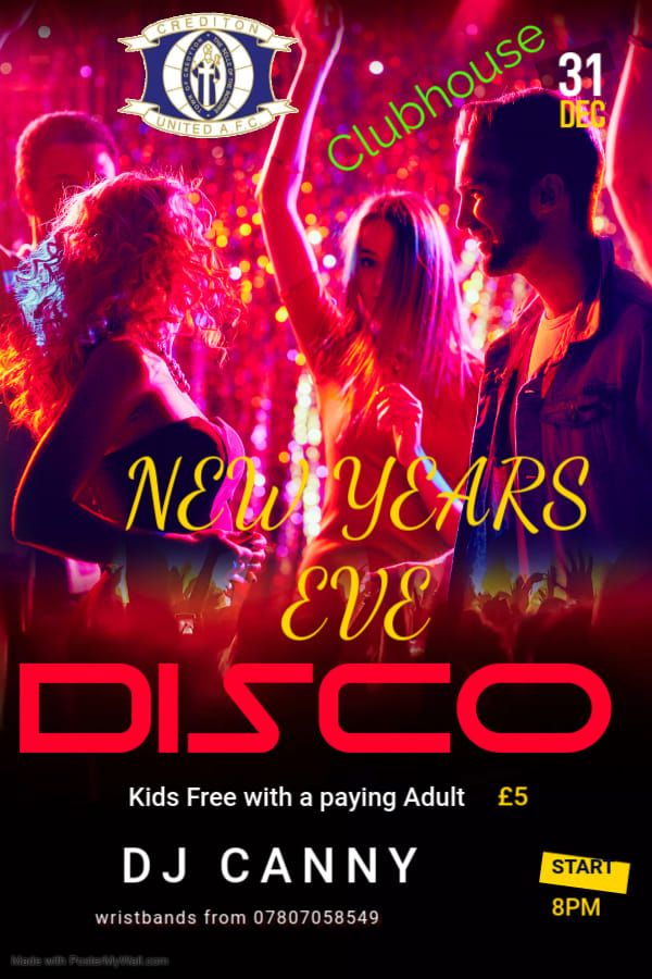 New years eve Disco 