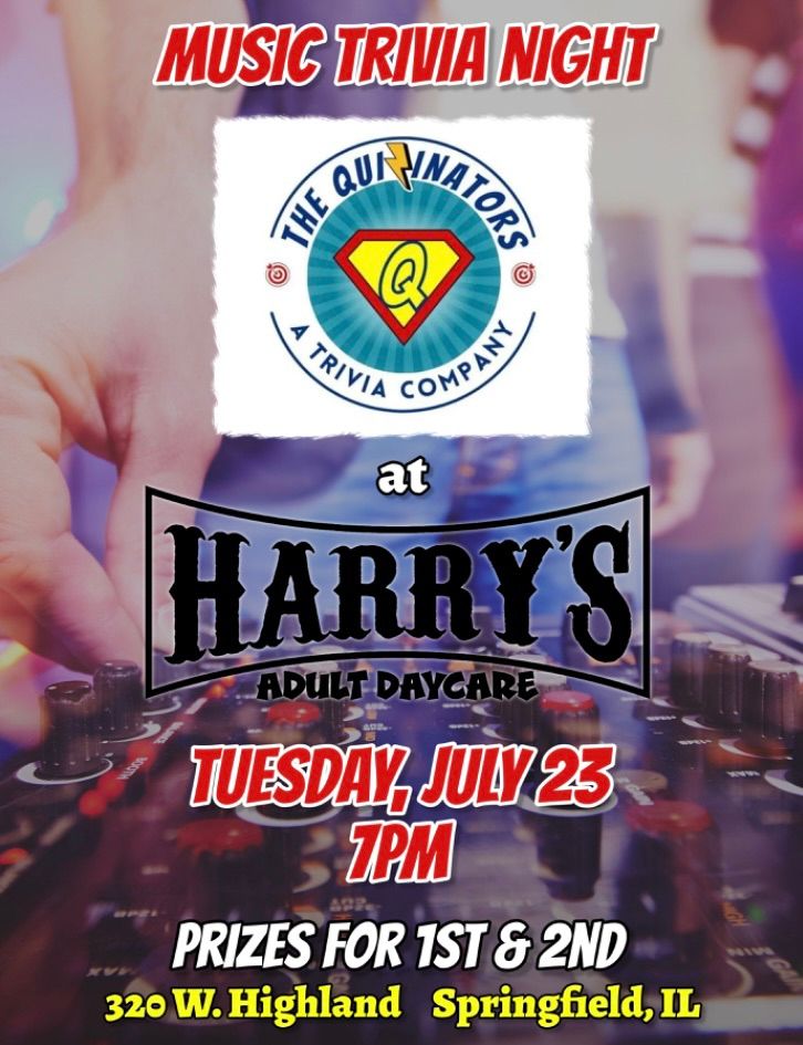Harry's Adult Daycare Music Trivia Night