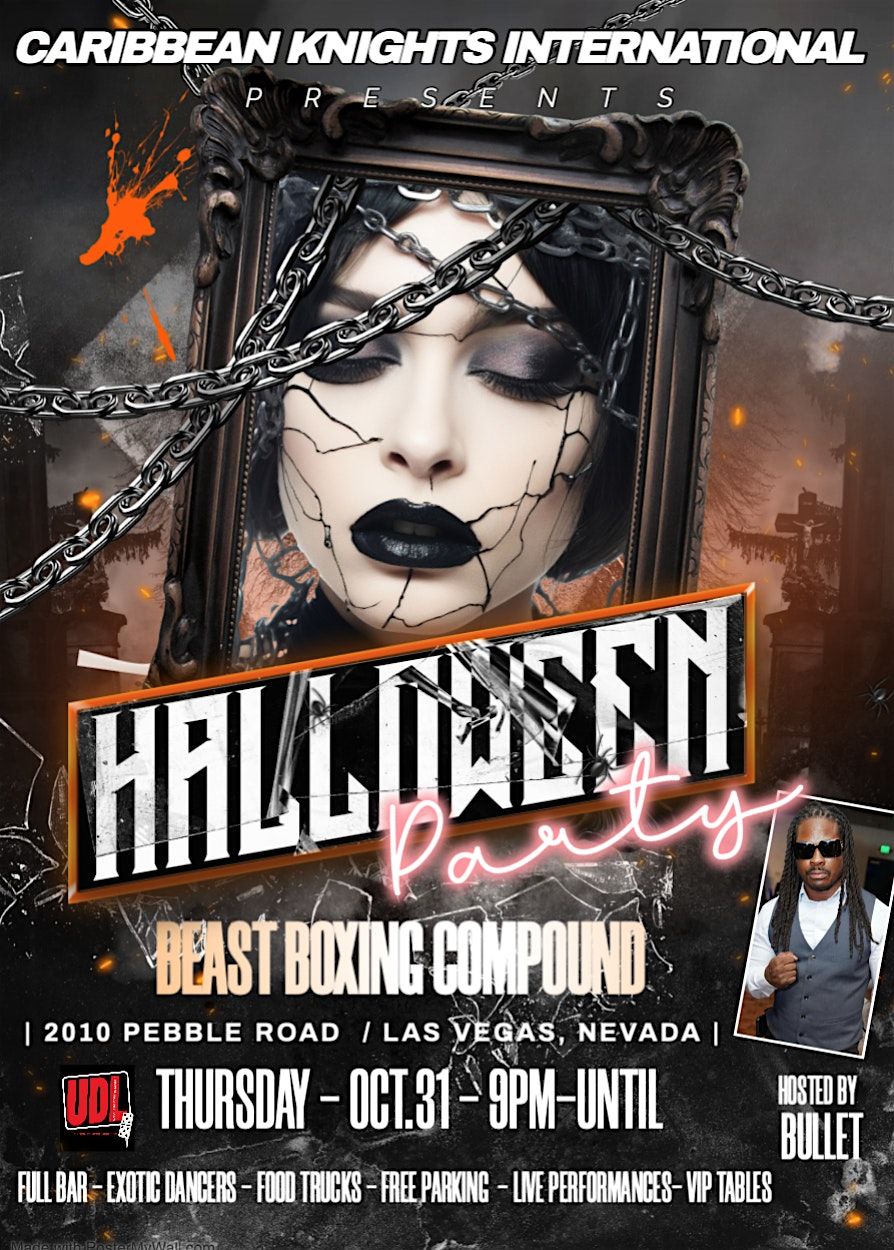 Caribbean Knights International Halloween Party - Hosted by Coach Bullet