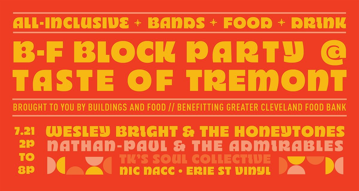 B-F BLOCK PARTY AT TASTE OF TREMONT