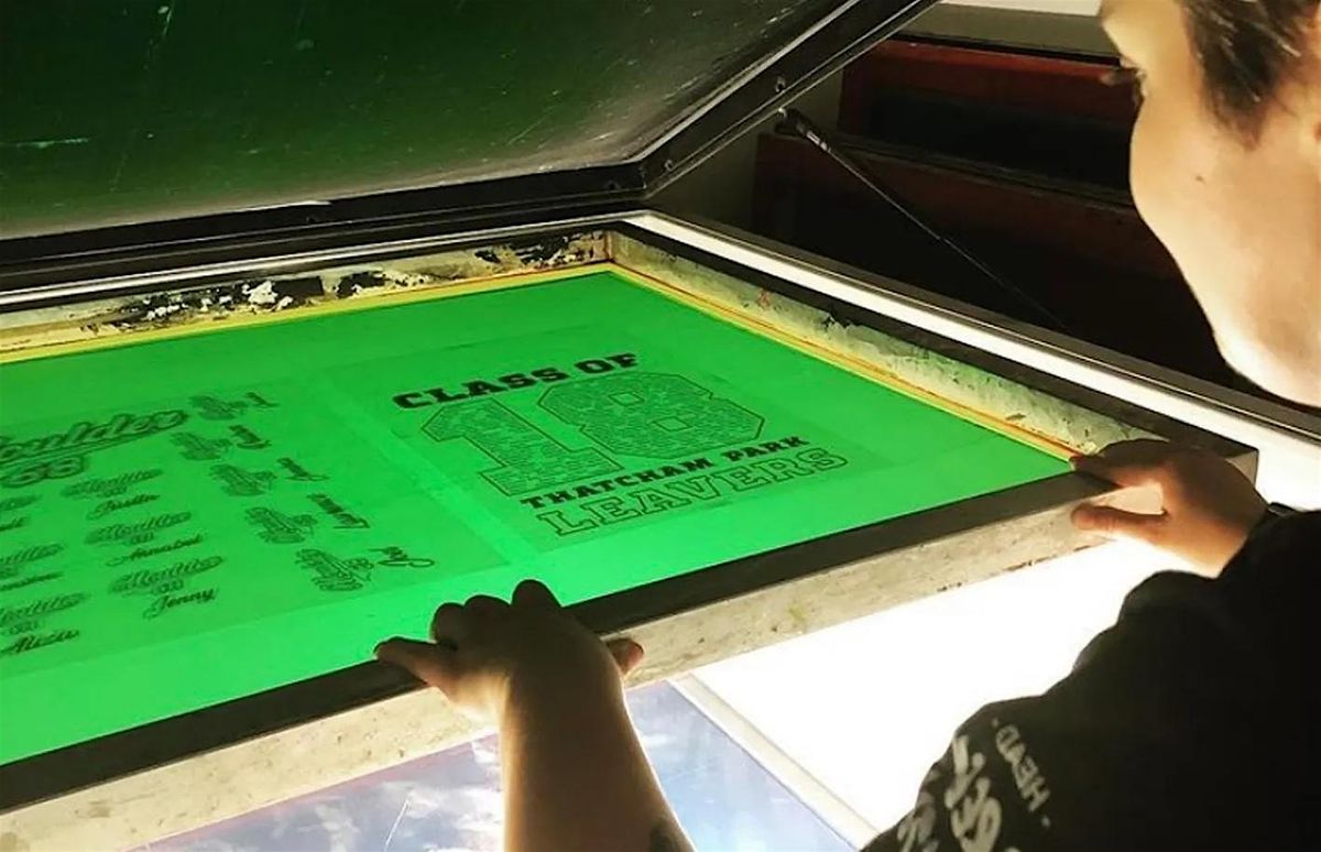 Screen Printing - Expose a Screen Induction