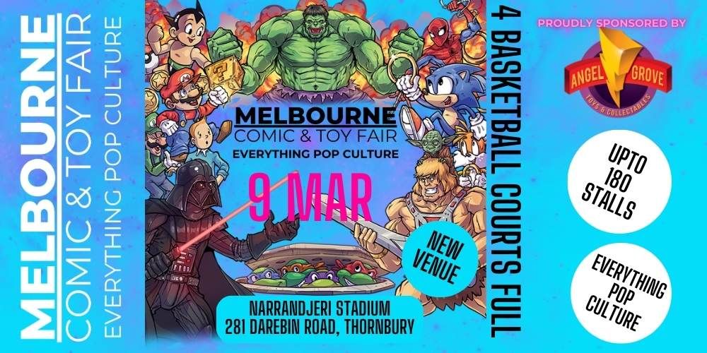 Melbourne Comic & Toy Fair - Comics, Toys, Anime, Cosplay, Figures, Artist Alley GUEST ARTIST