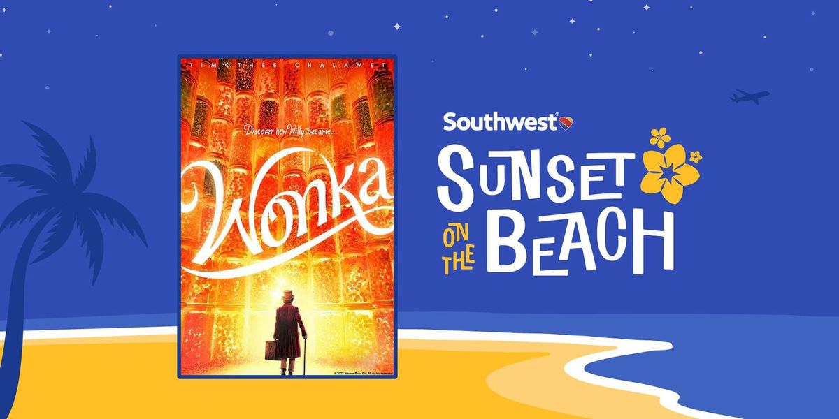 Sunset on the Beach Free Movie Night | Wonka 