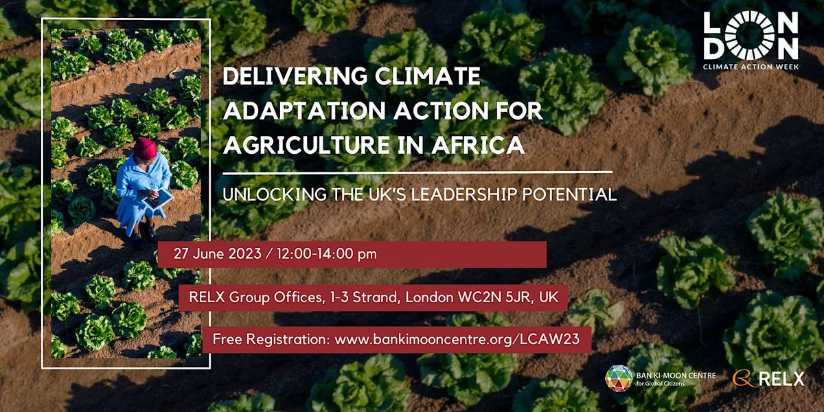 Delivering Climate Adaptation Action for Agriculture in Africa