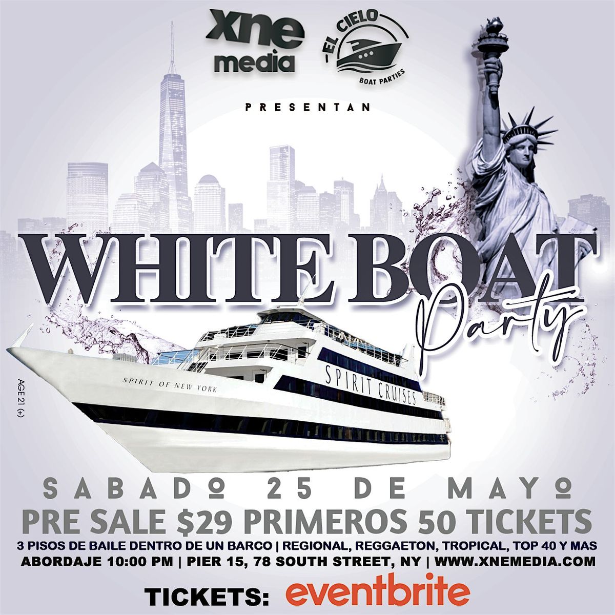 WHITE BOAT PARTY | New York, NY