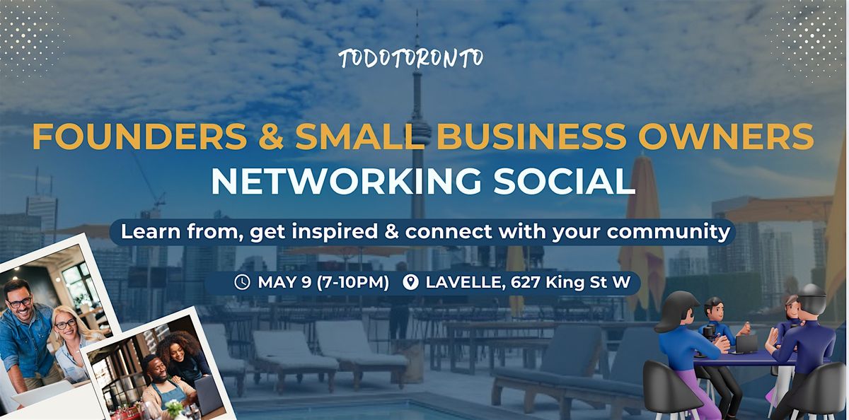 Rooftop Networking Mixer for Biz Owners & Founders @ Lavelle