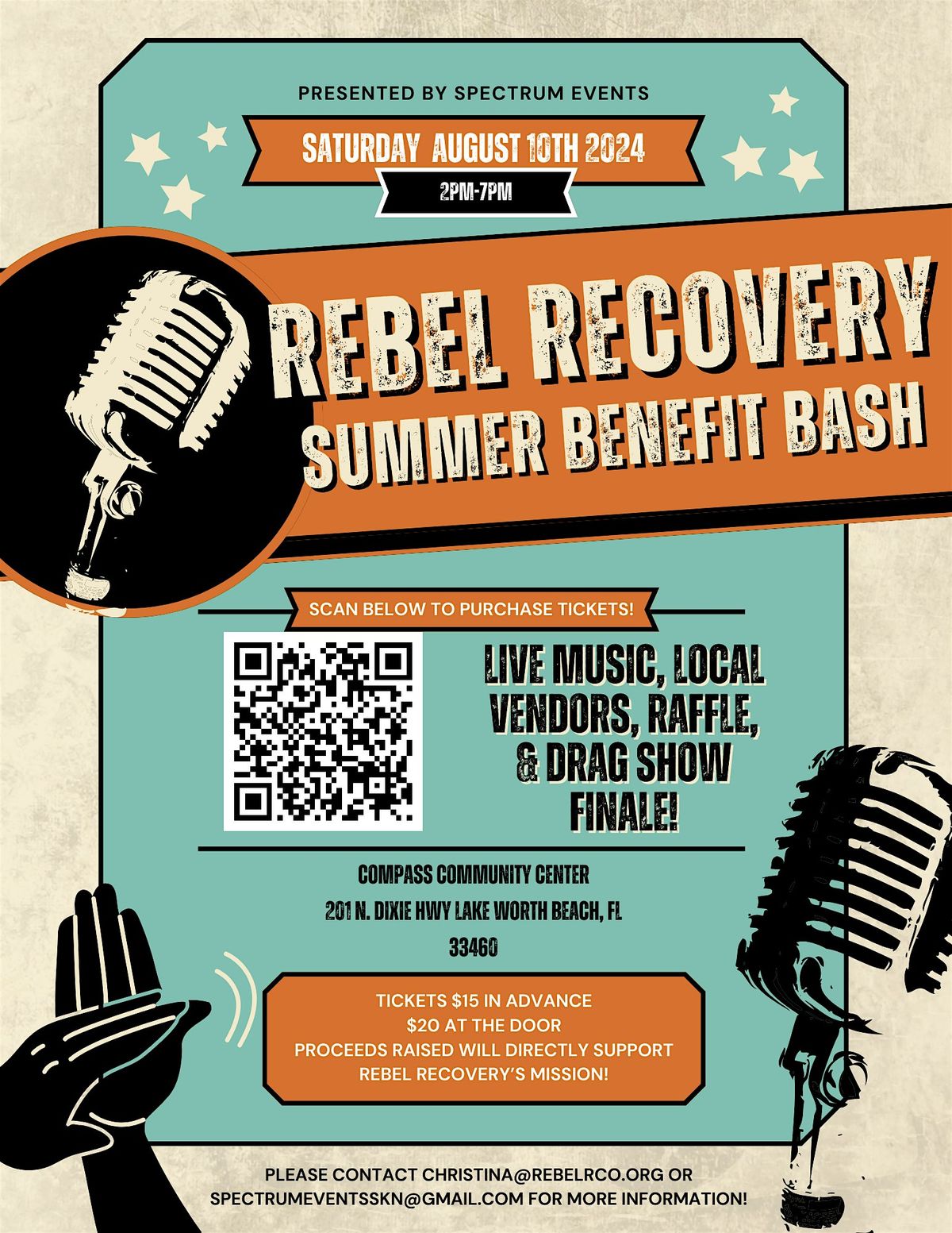 Rebel Recovery Summer Benefit Bash
