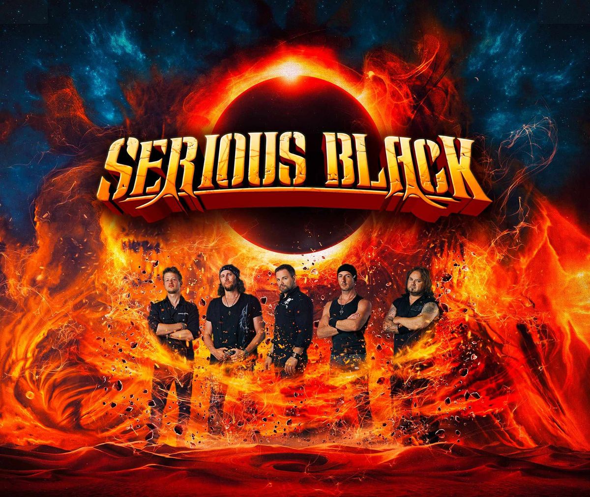 SERIOUS BLACK - Metalized World Tour - Monheim\/Rhein, DE