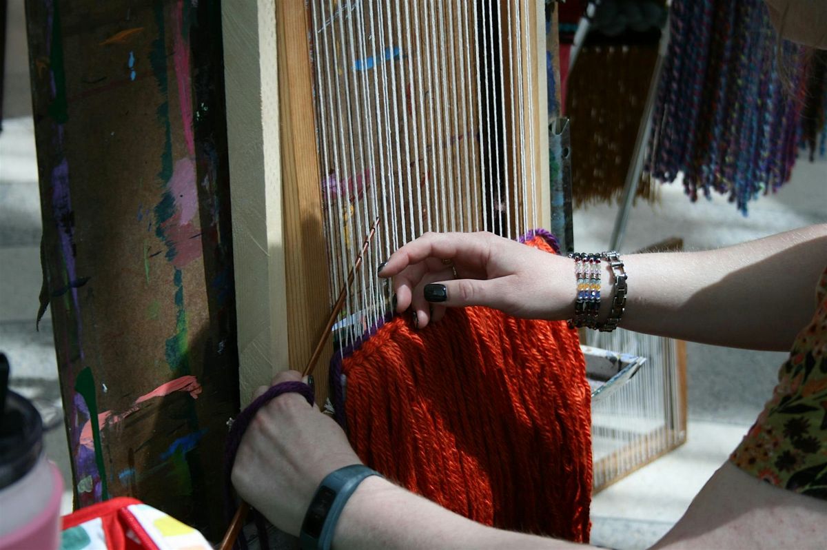 Weaving with Megan McLaury (Adult-MixedMedia)