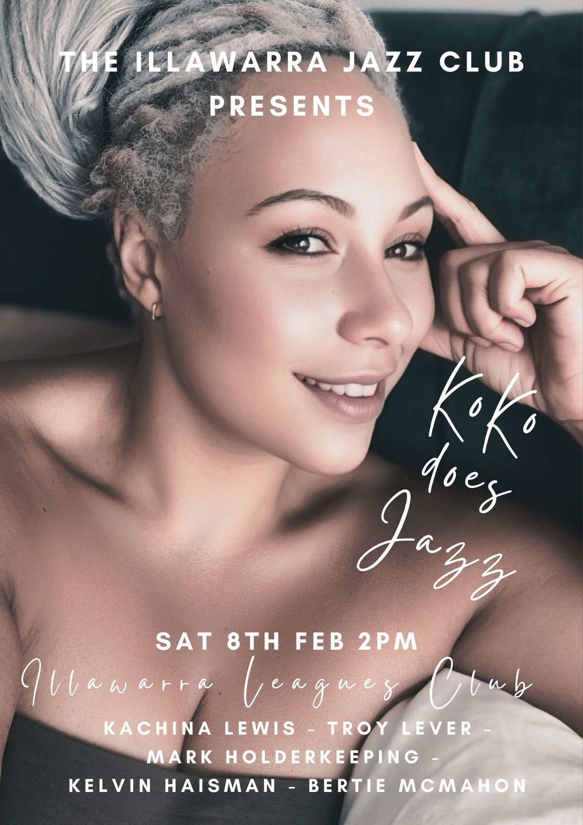 'KoKo does Jazz' at Illawarra Jazz Club - $10