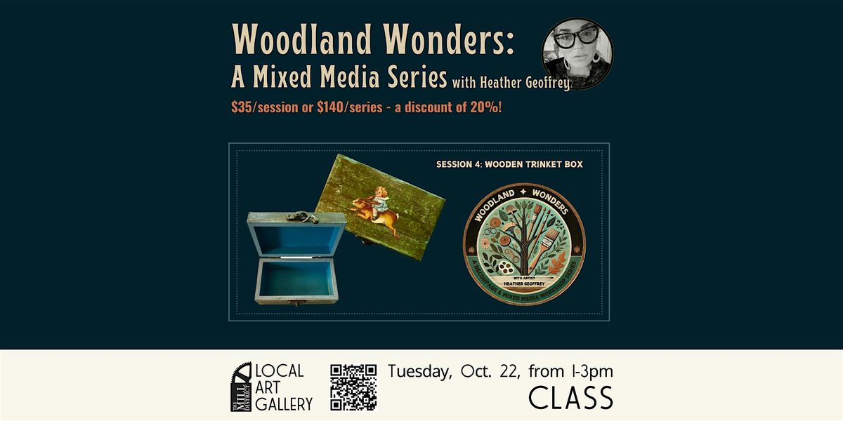 Woodland Wonders: A Mixed Media Series with Heather Geoffrey, #4