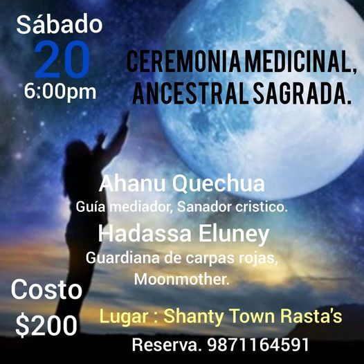 CEREMONIA MEDICINAL ANCESTRAL SAGRADA