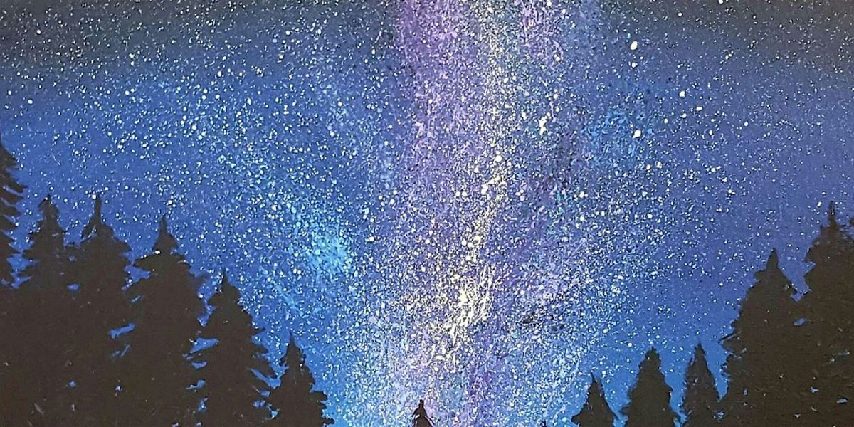 Milky Way Forest - Paint and Sip by Classpop!\u2122