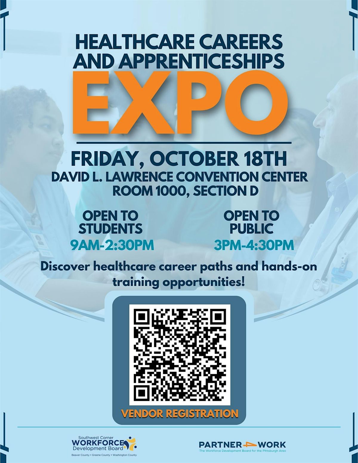 Healthcare Careers Expo - Vendor Registration