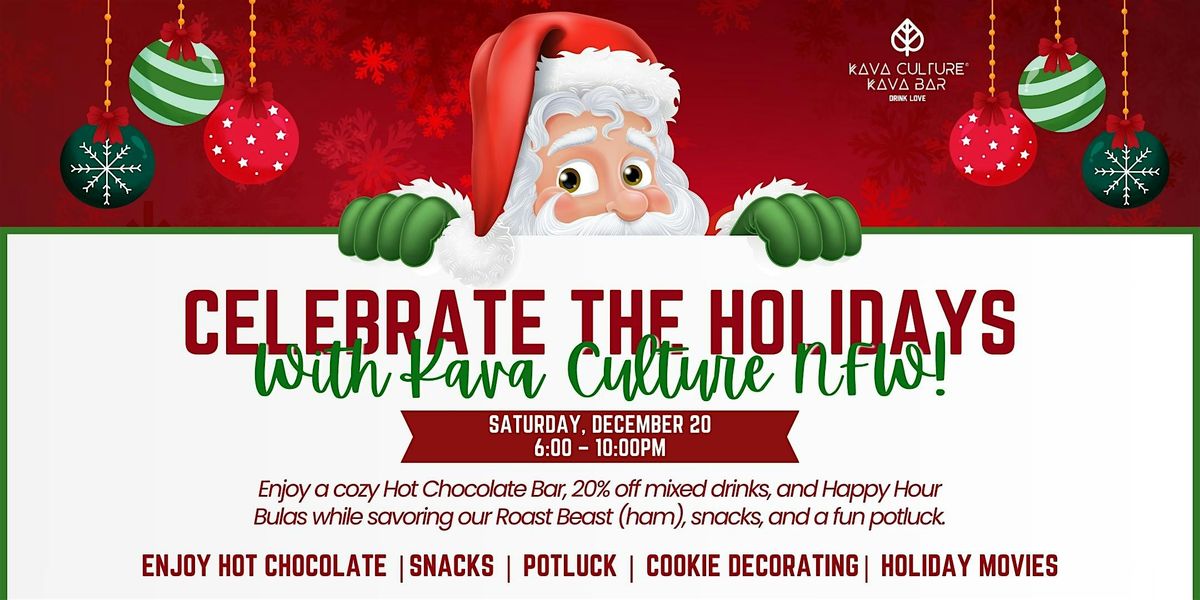 Celebrate the Holidays at Kava!
