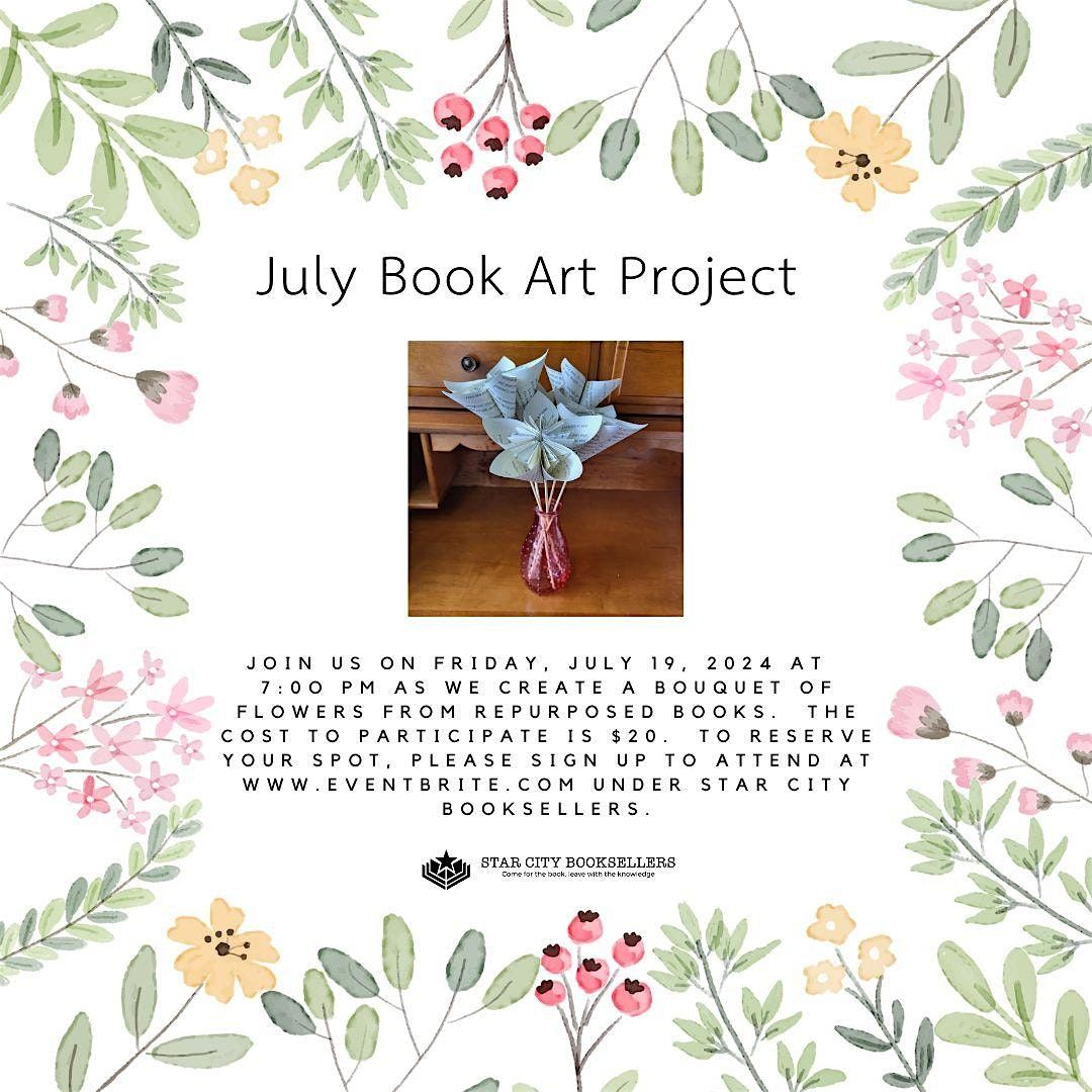 July Book Art Project