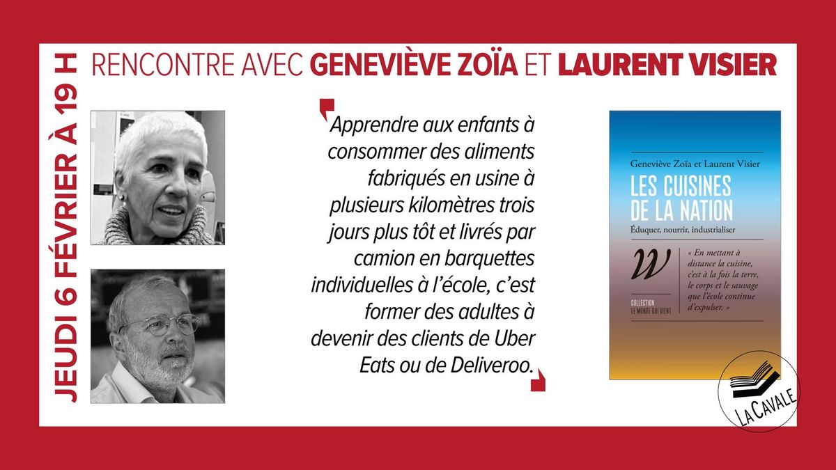 Rencontre avec Genevi\u00e8ve Zo\u00efa et Laurent Visier