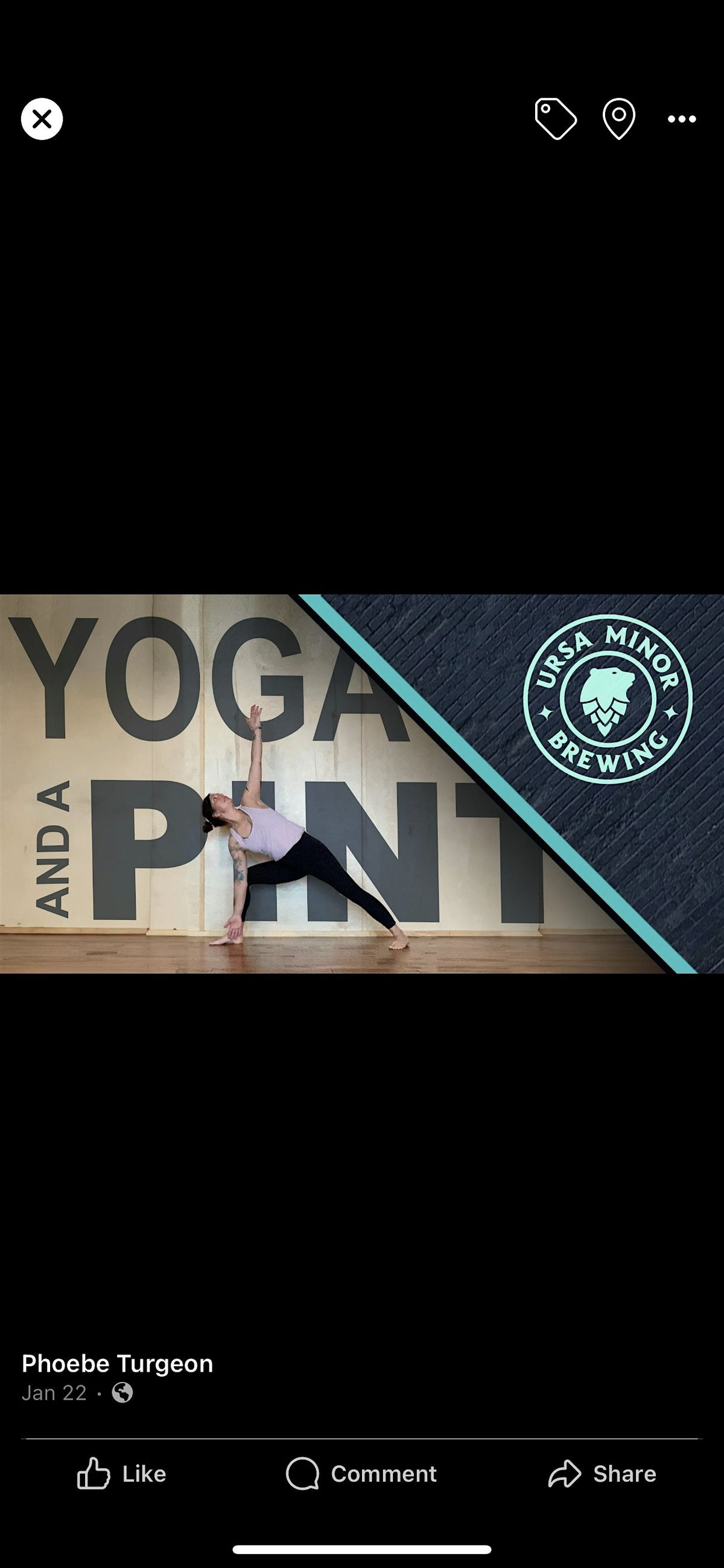 Yoga and a Pint