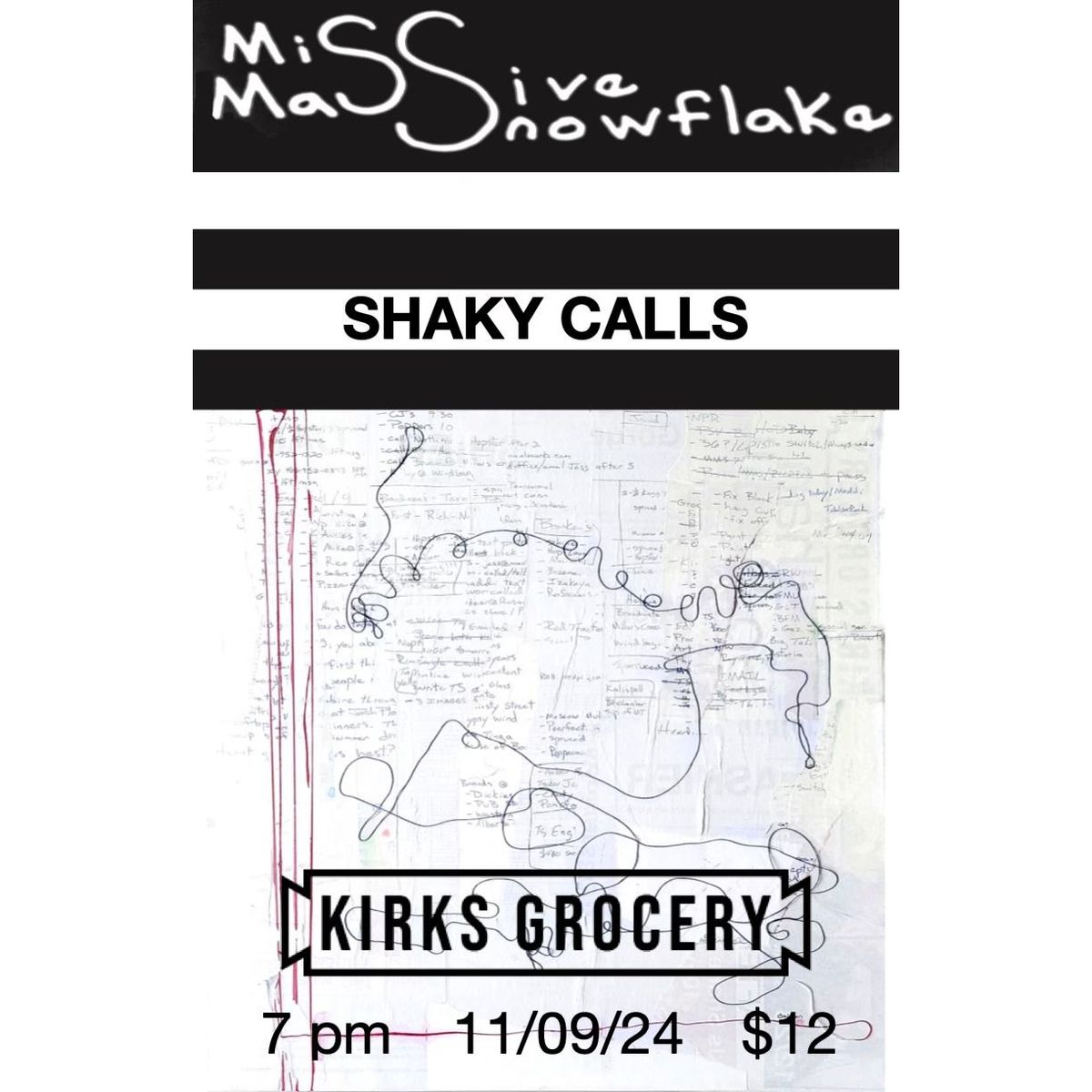 Miss Massive Snowflake \/ The Shaky Calls