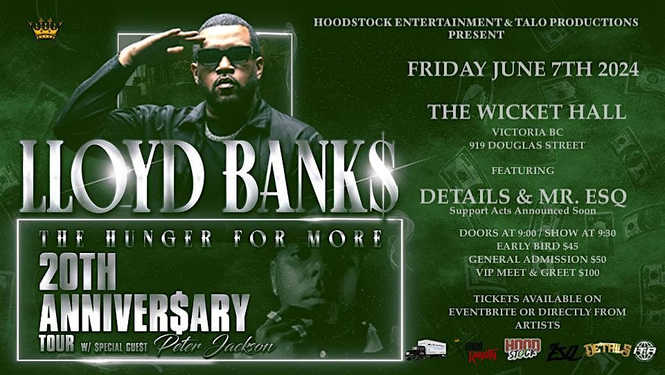 Lloyd Banks of G-Unit LIVE in VICTORIA!