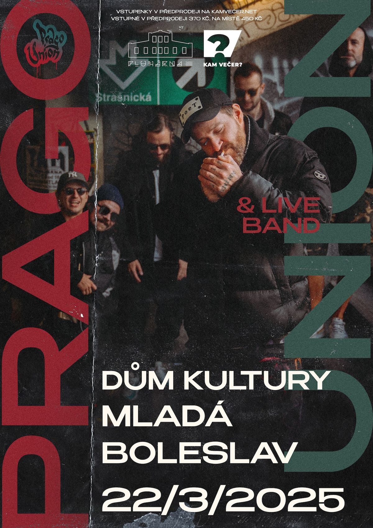 Prago Union & live band v Mlad\u00e9 Boleslavi