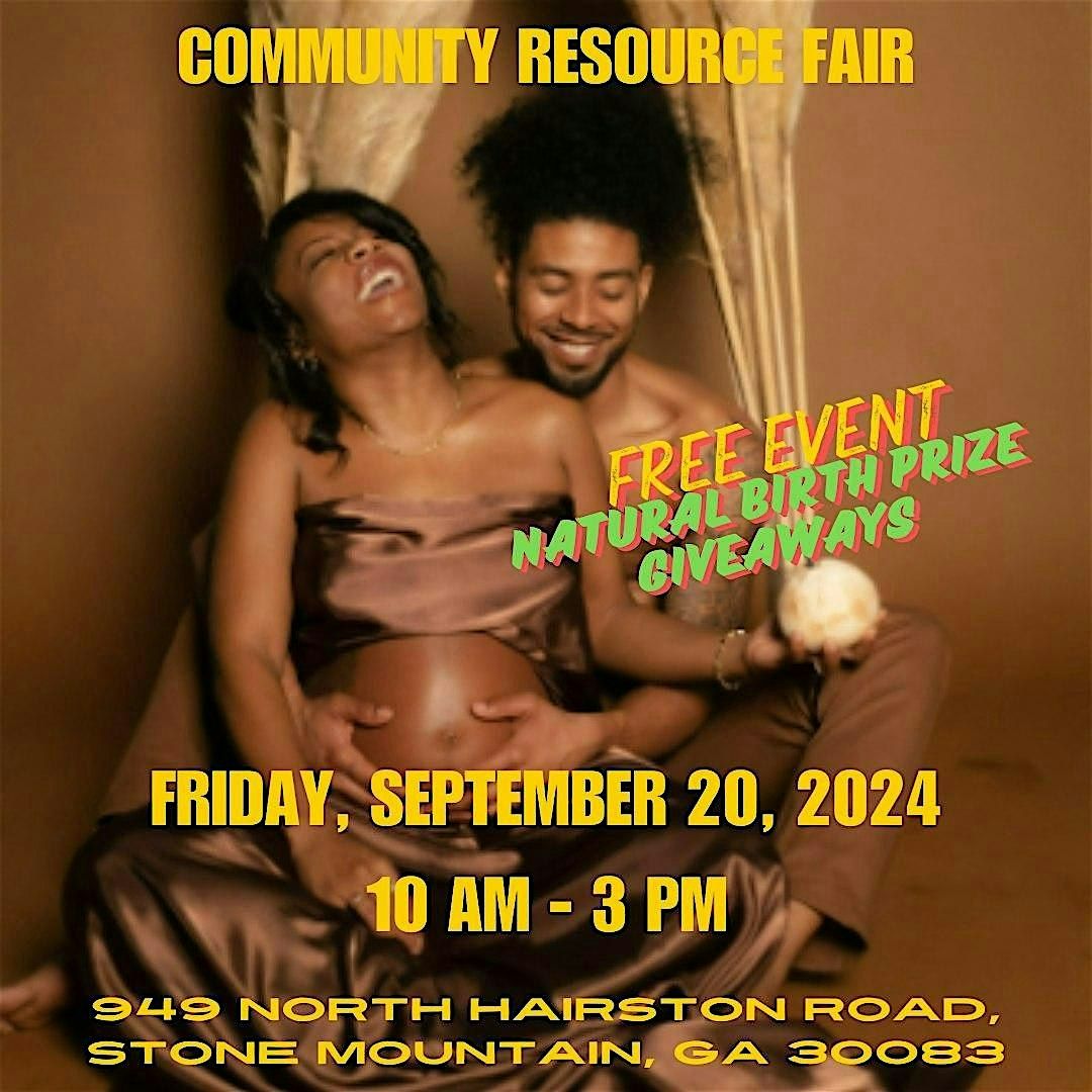 Natural Birthing Consultation &  Education Raffle Give-A-Way at Community Fair