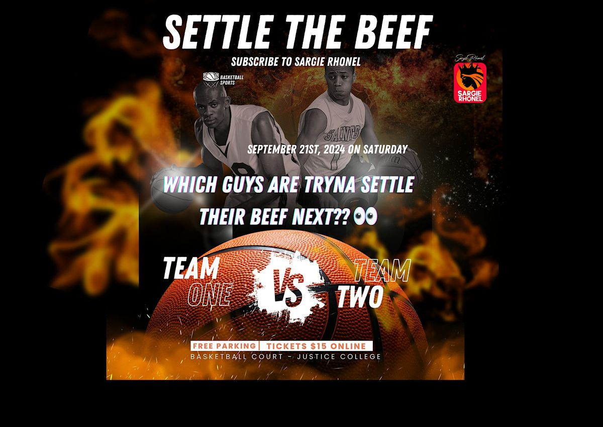 Settle The Beef  Basketball Tournaments