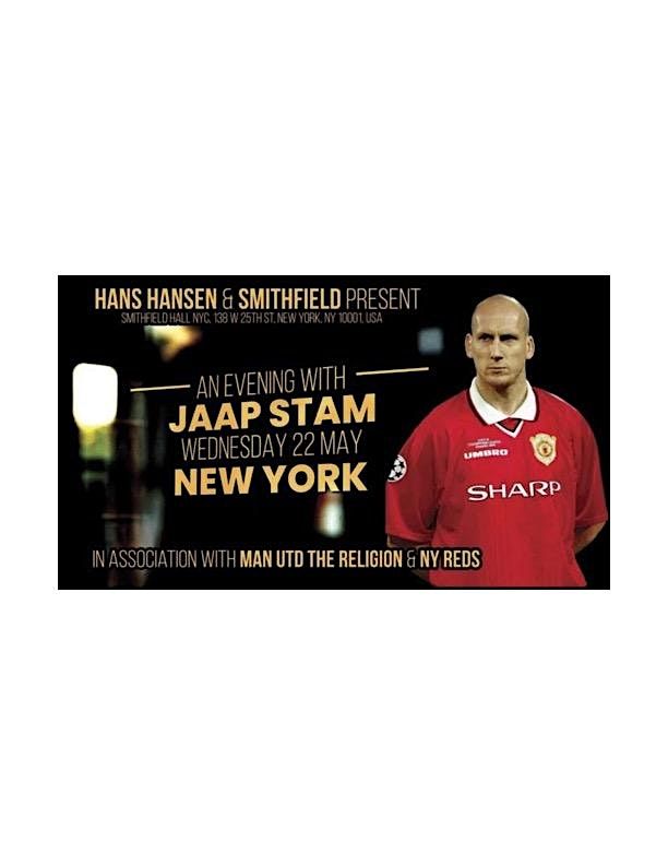 A night with JAAP STAM