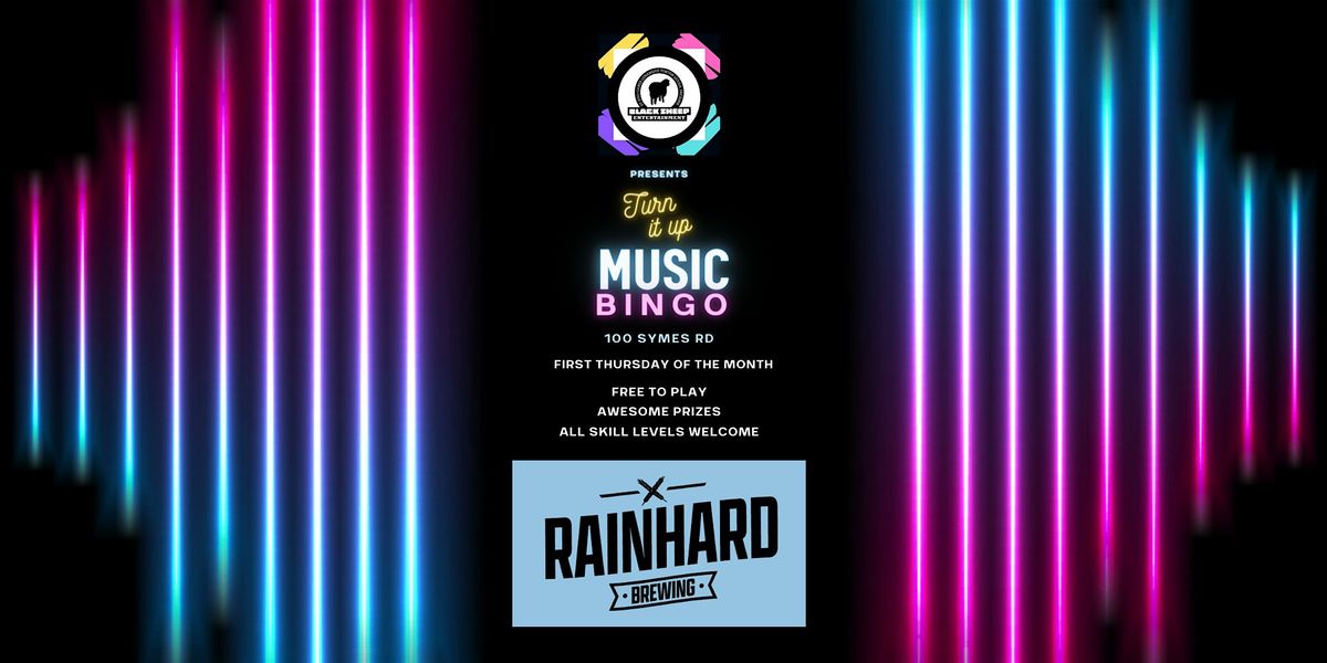 Music Bingo at Rainhard Brewing