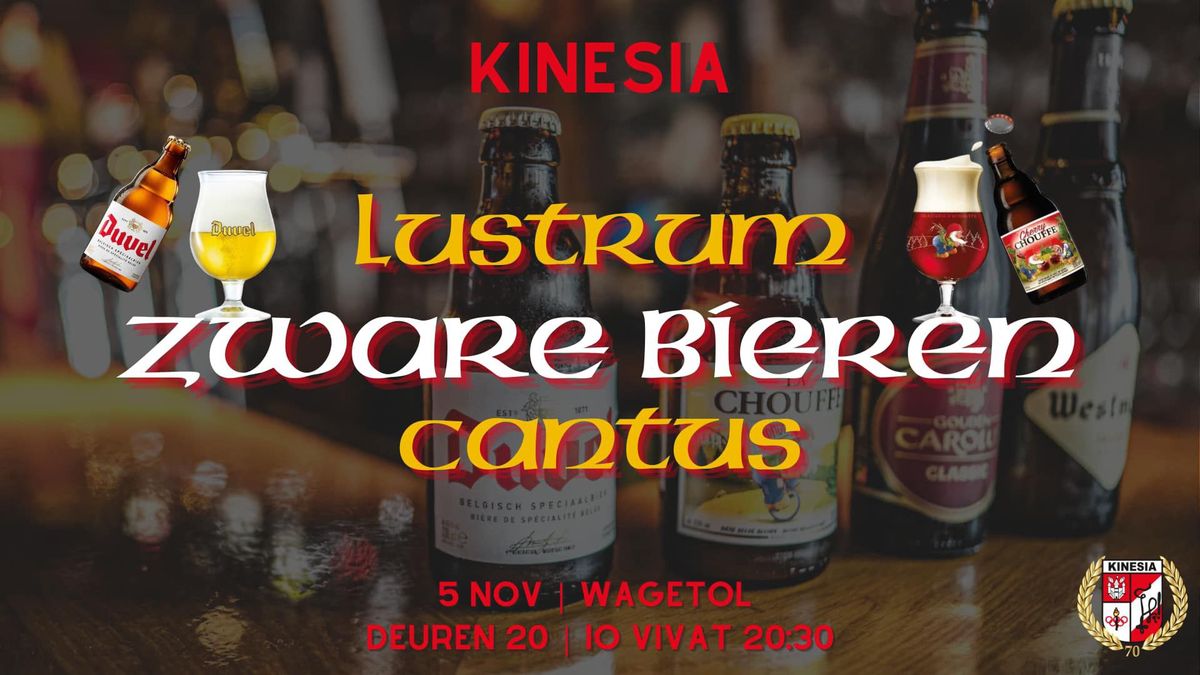 KINESIA'S ZWARE BIEREN LUSTRUM CANTUS