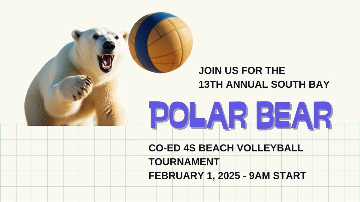 POLAR BEAR CO-ED 4S BEACH VOLLEYBALL TOURNAMENT