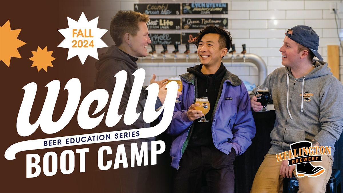 Welly Boot Camp: Hoppy Together - Beer and Cheese Pairing