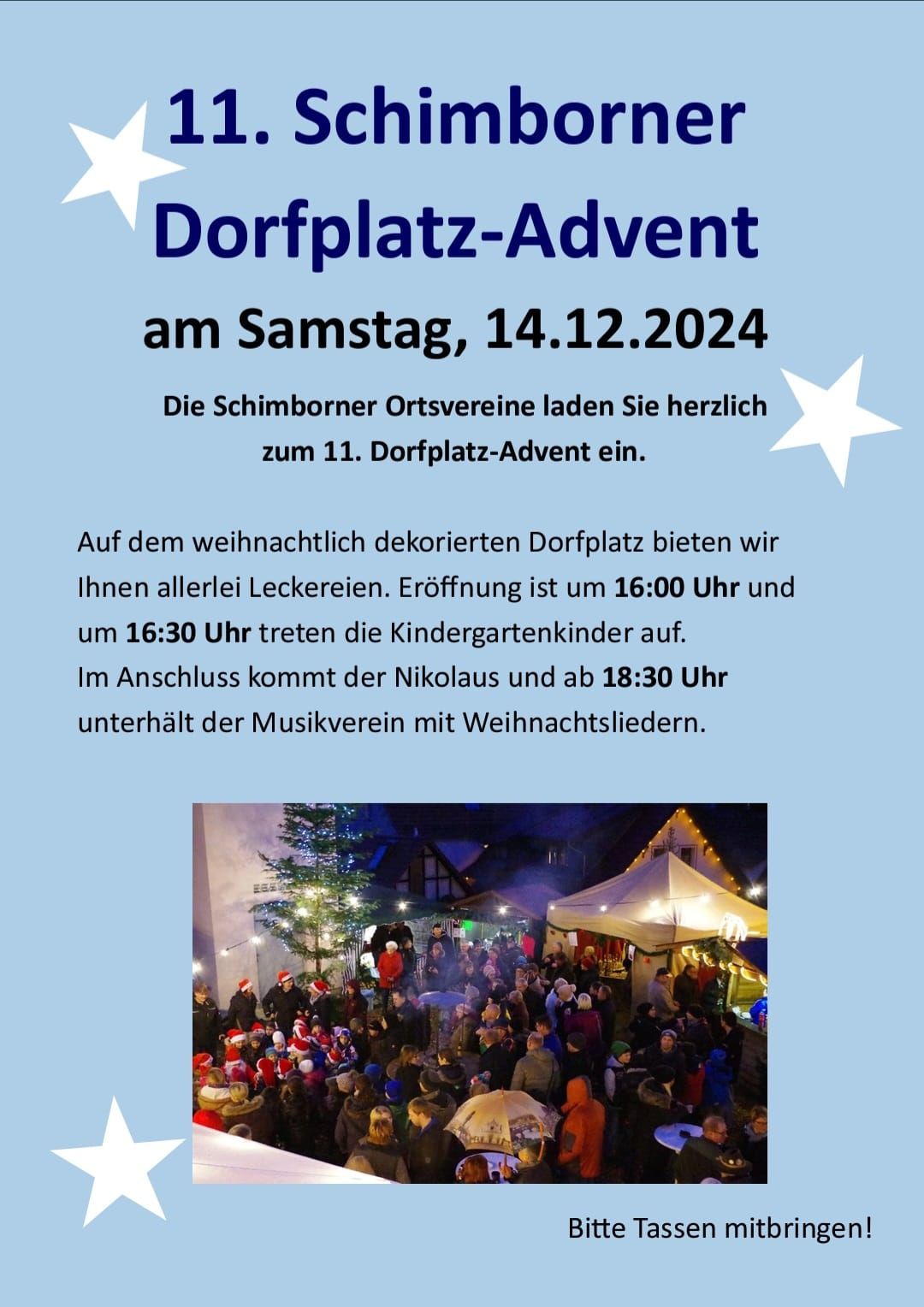 11. Schimborner Dorfplatzadvent