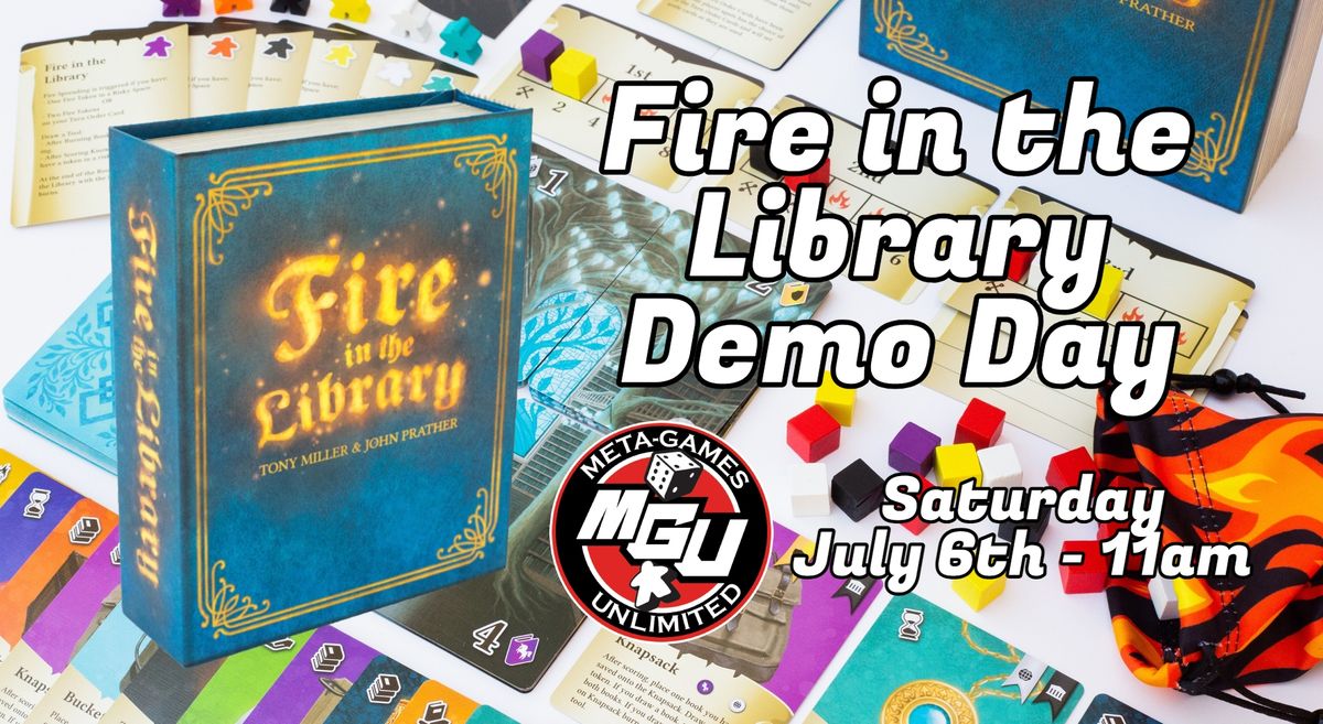 Fire in the Library Demo Day