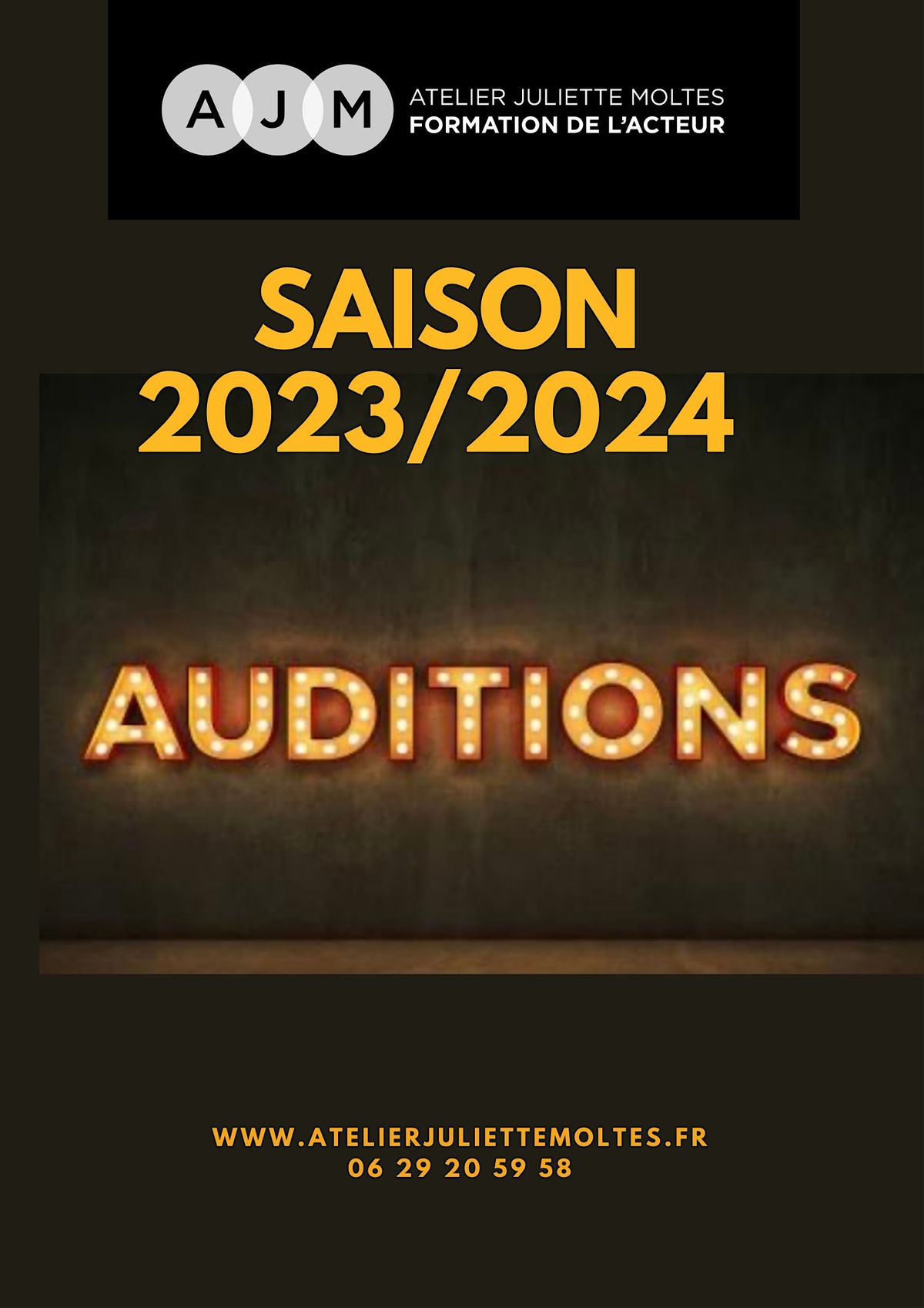 Auditions Saison 2023\/2024