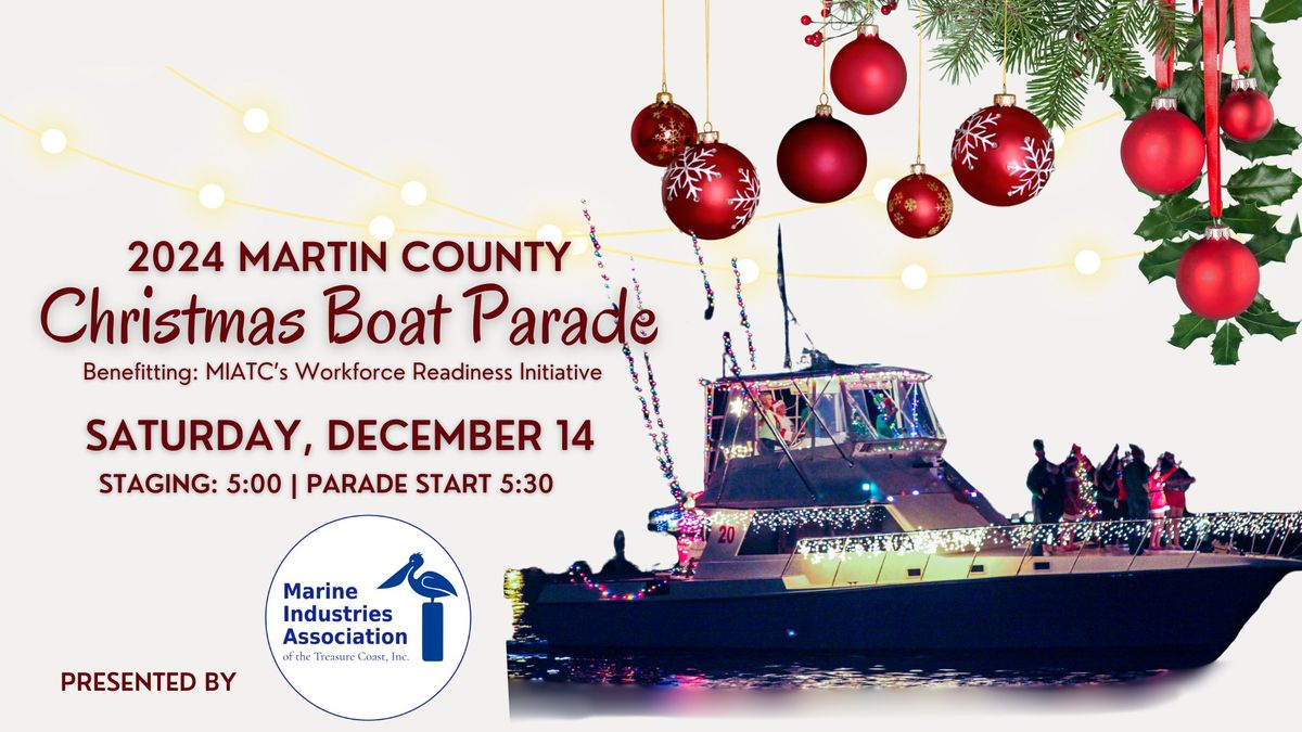 2024 Martin County Christmas Boat Parade