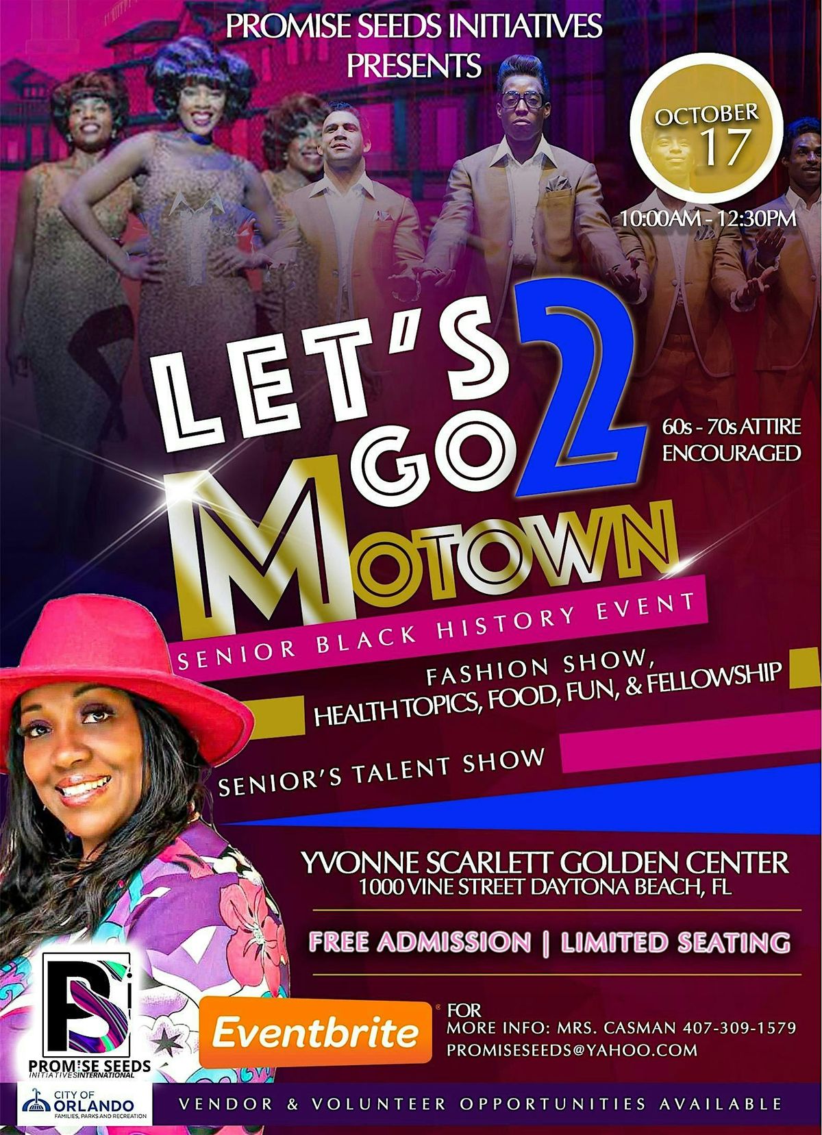 Let's Go to Motown Senior Event