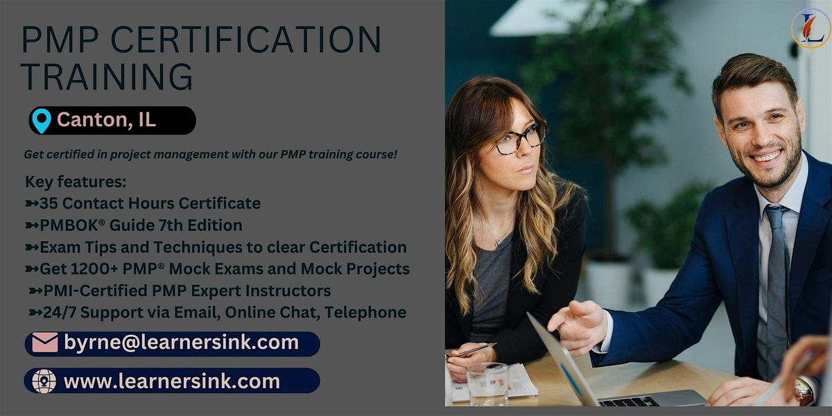 Increase your Profession with PMP Certification In Canton, IL