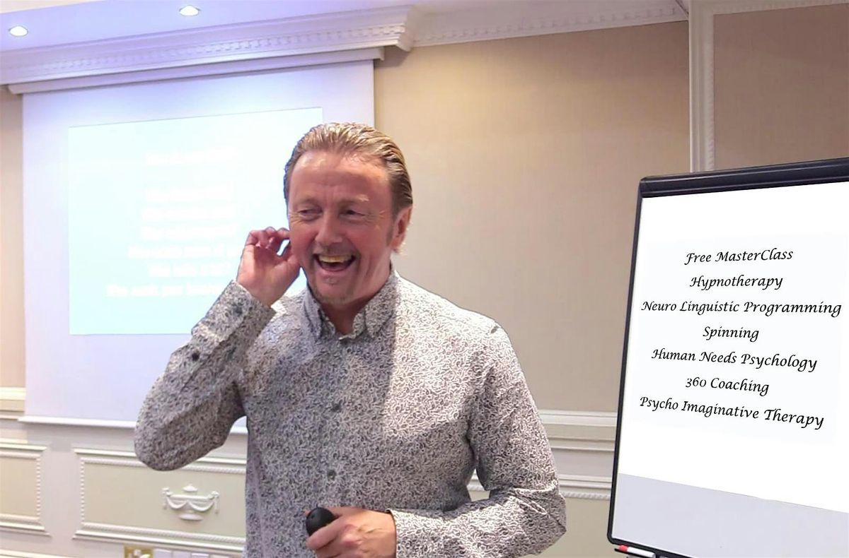 FREE Life Coach Training + Hypnotherapy + NLP Training Weekend MasterClass