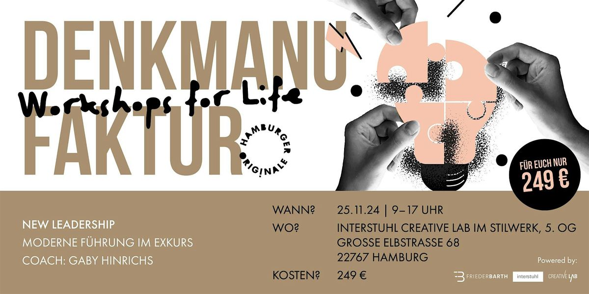 HHO \/\/ Denkmanufaktur - Workshops for life