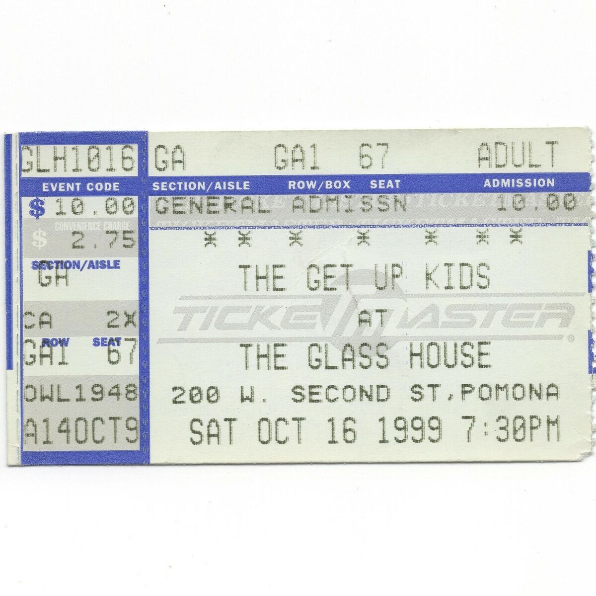 Get Up Kids at Glass House - CA