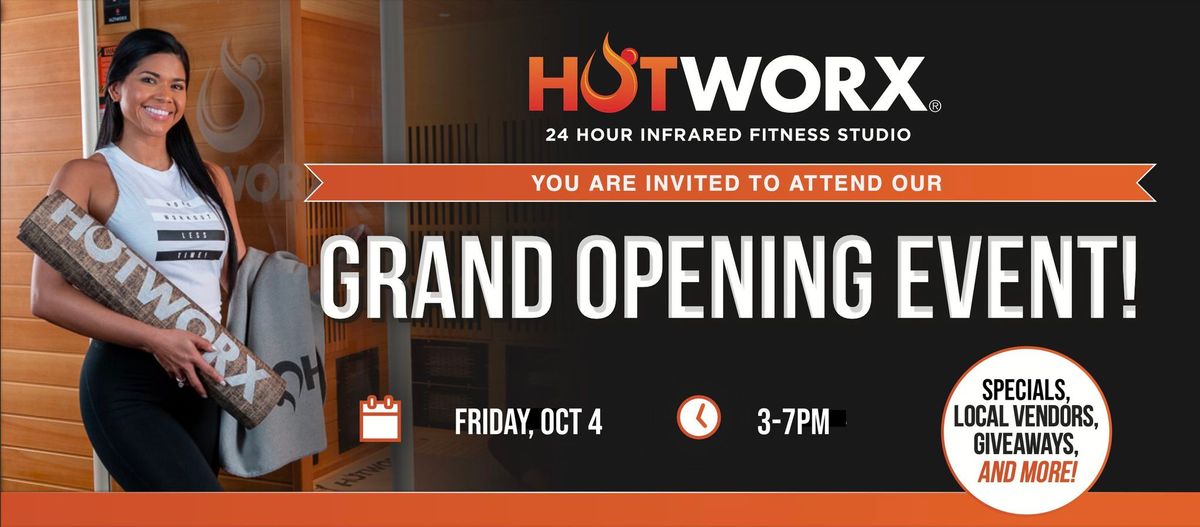 Grand Opening Celebration @ HOTWORX Fayetteville (College Ave)