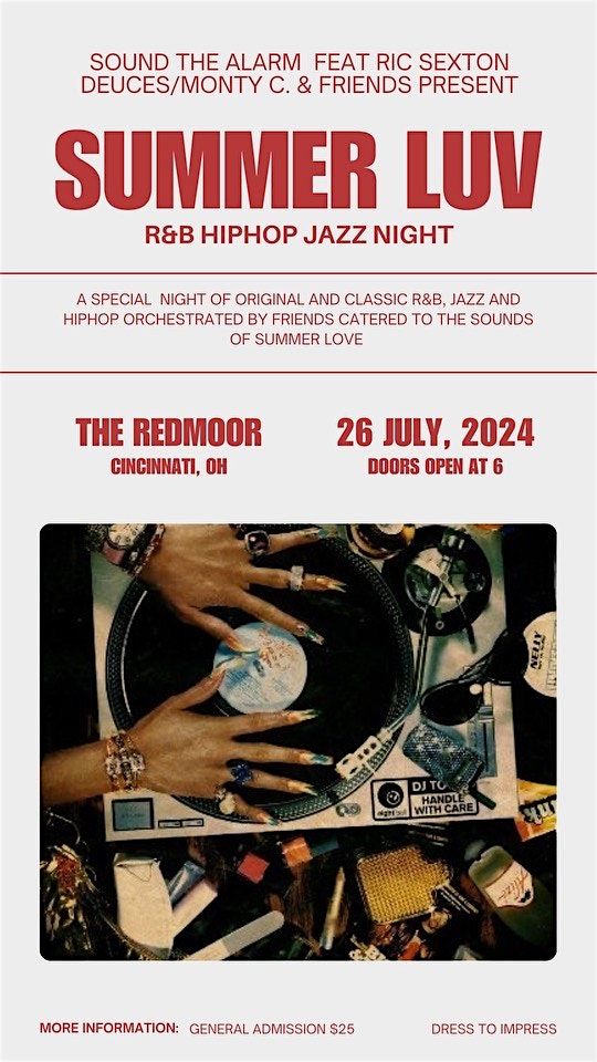 Summer Luv with Sound The Alarm featuring Ric Sexton