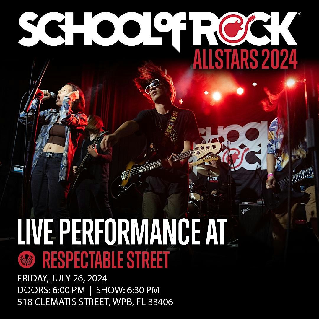School of Rock AllStars Tour