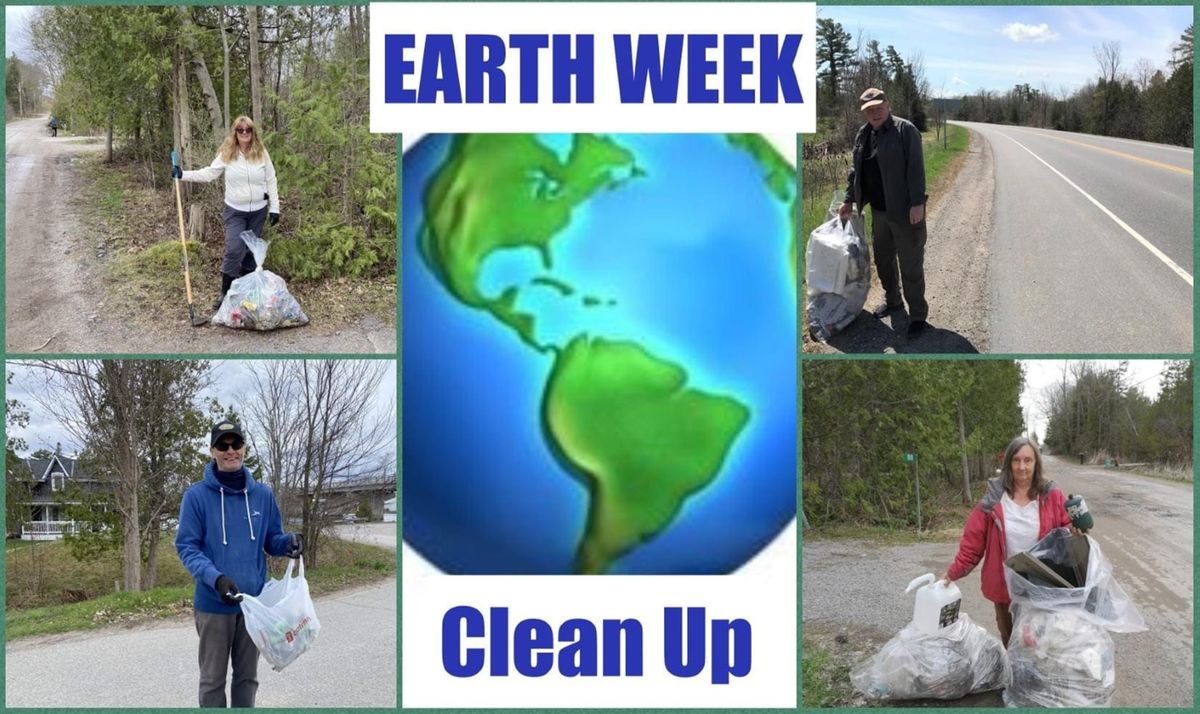 Earth Week Cleanup  .....    Community Event