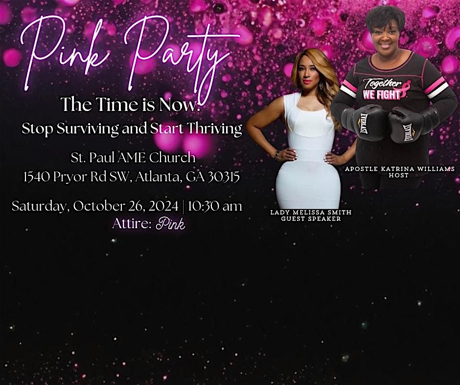 Pink Party: Stop Surviving and Start Thriving