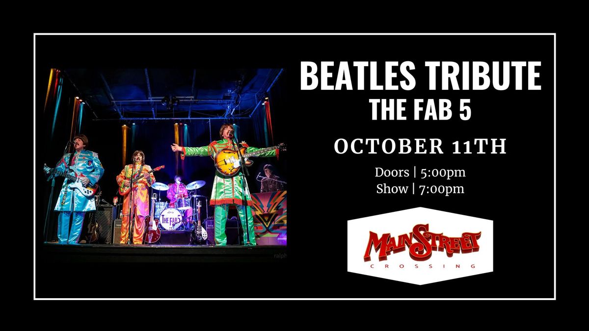 Beatles Tribute | Fab 5 | LIVE at Main Street Crossing