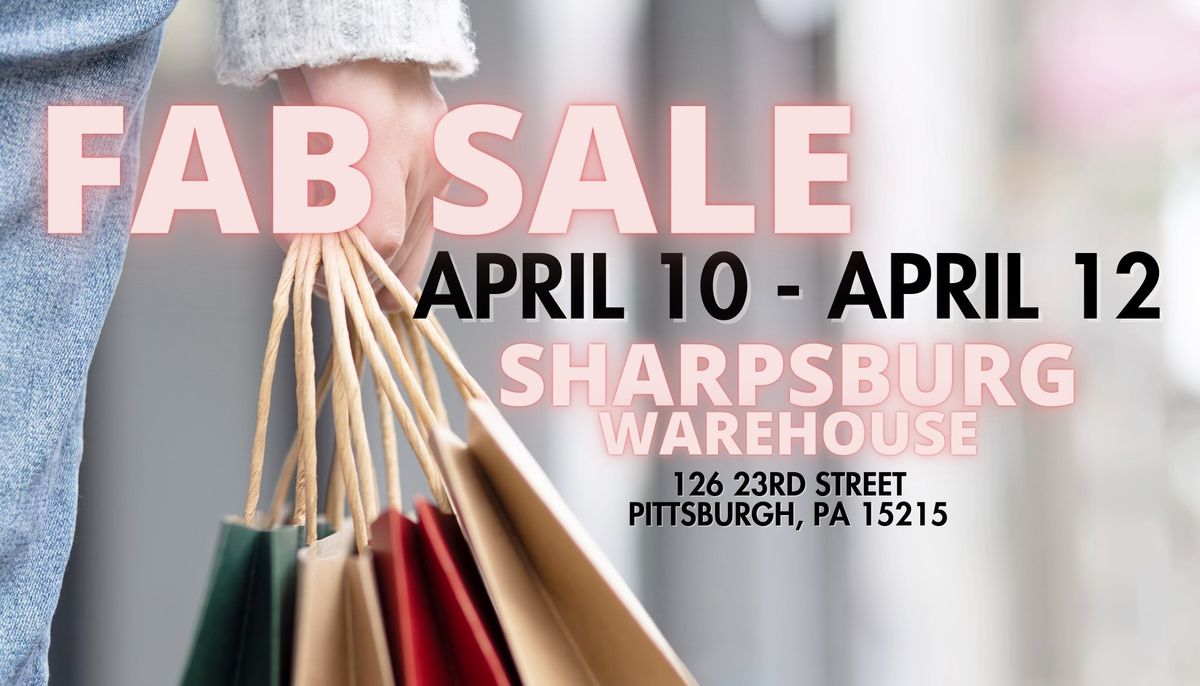 Sharpsburg Warehouse FAB Sale