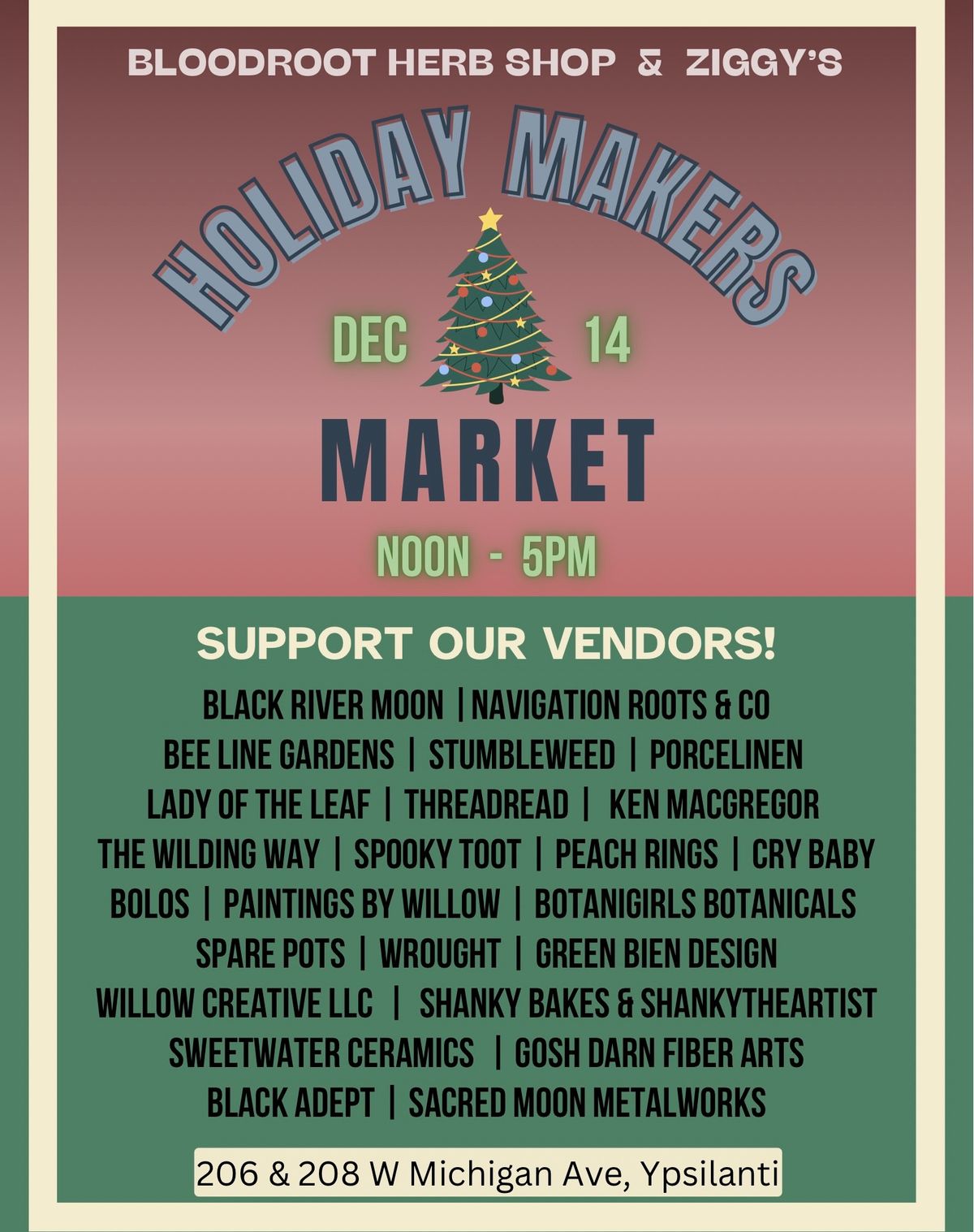 Holiday Makers Market!